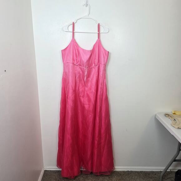 Betsy & Adam Dresses & Skirts - Vintage Betsy & Adam Pink Ombre Princess Y2K Prom Formal Maxi Dress Size 20W